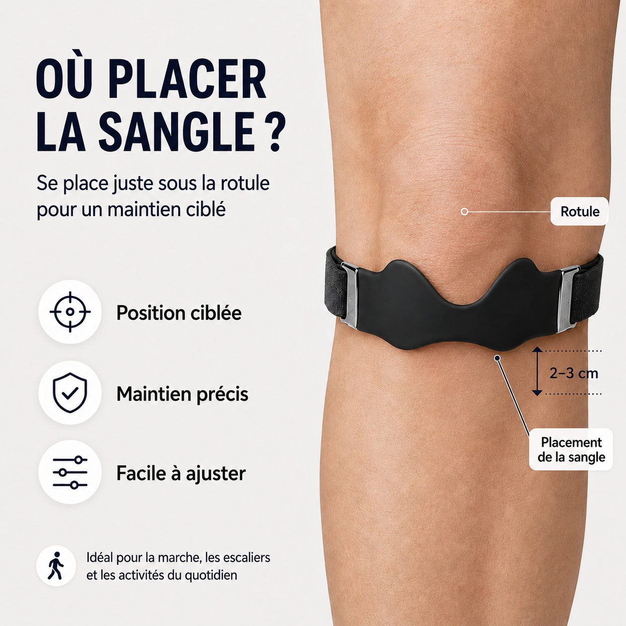 Genofit - Sangle Rotulienne Ciblée
