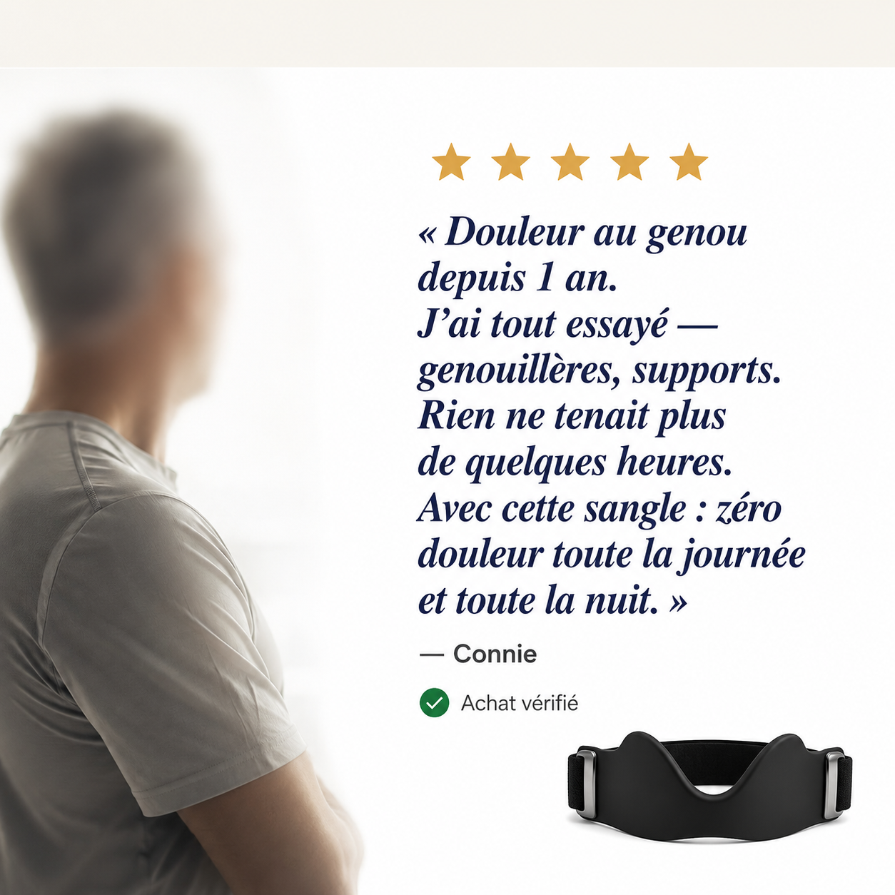 Genofit - Sangle Rotulienne Ciblée